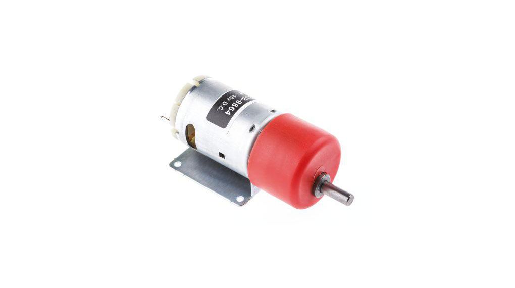 DC-borstmotor med växellåda 11:1 Rak 12V 2.8A 98Nmm 47mm